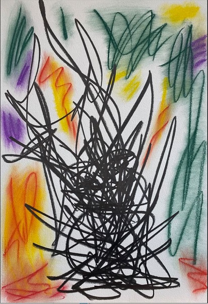 [2023] Untitled, Pastel·Grap...paper ,Size Unknown